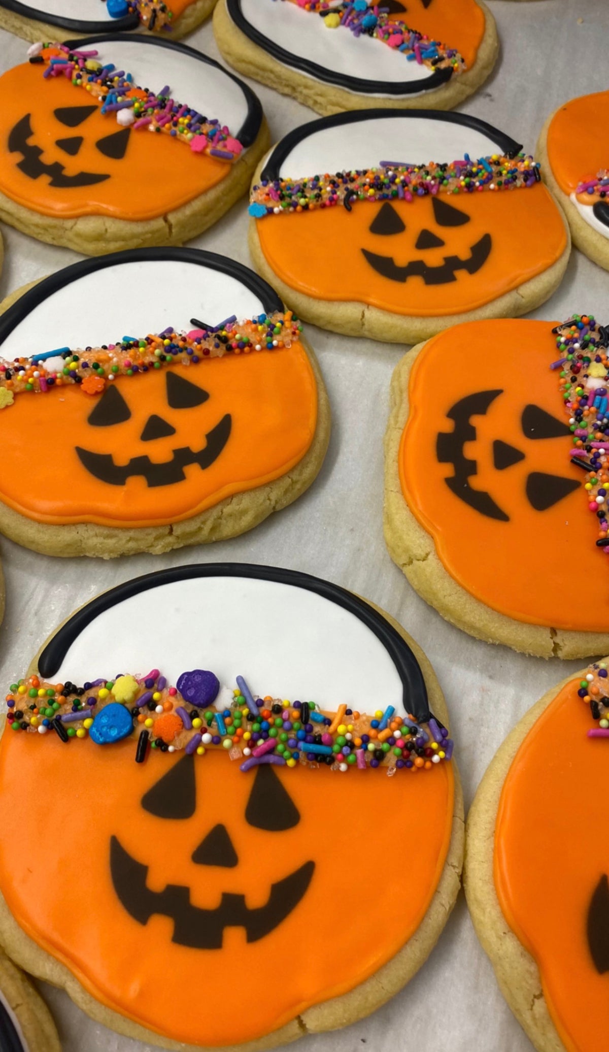 1 dz Halloween Decorated Cookies