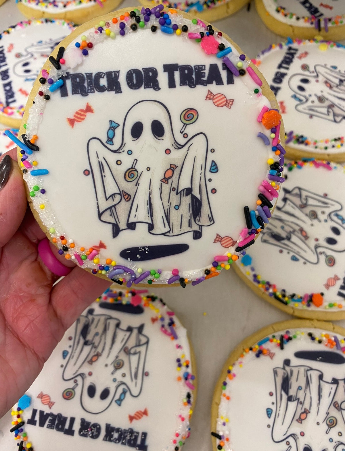 1 dz Halloween Decorated Cookies