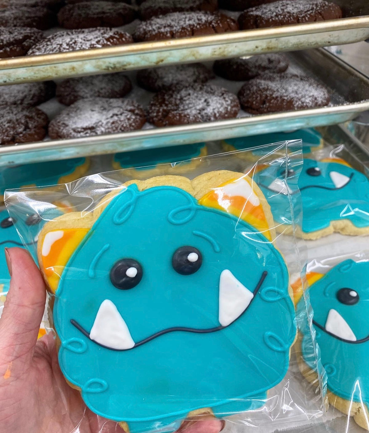 1 dz Halloween Decorated Cookies